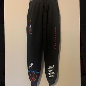 ASTROWORLD sweatpants. Travis Scott sweats